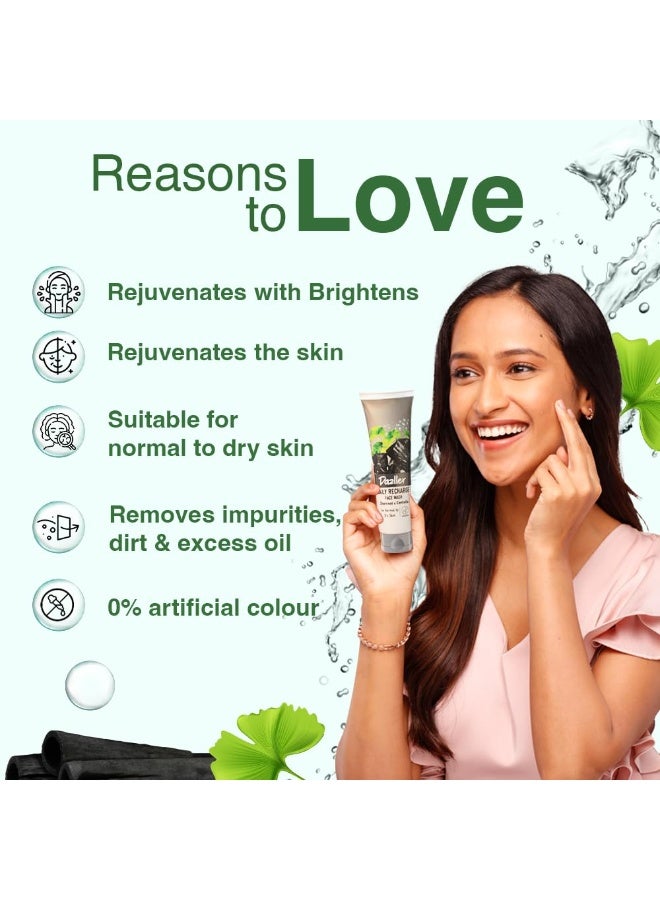 Dazller Naturals Face Wash Combo Pack of 5 Foam Cleansers|Brightens, Hydrates, Evens Skin Tone|For All Skin Types|0% artifical colour|250g - Image 4